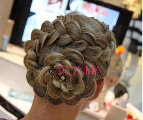 chignon sposa