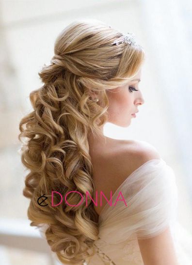 sposa capelli mossi