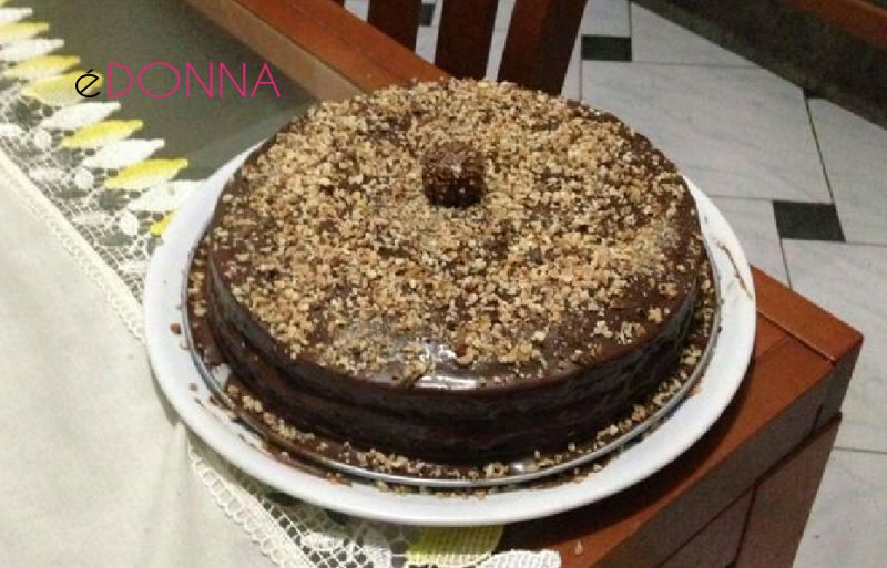 torta ferrero rocher