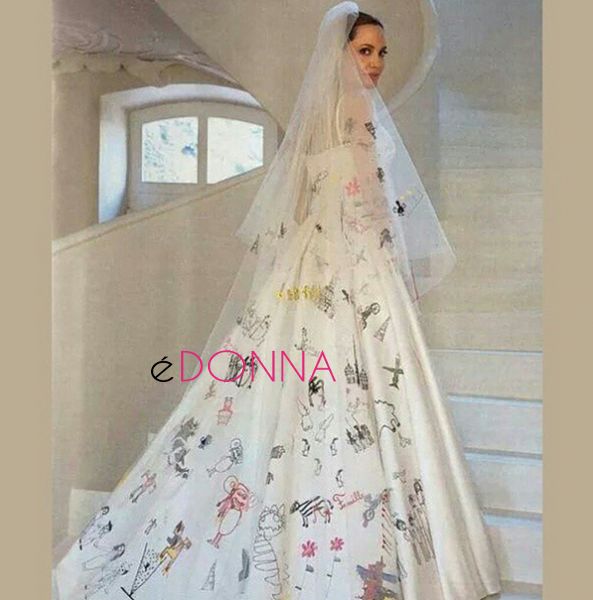 angelina jolie abito sposa