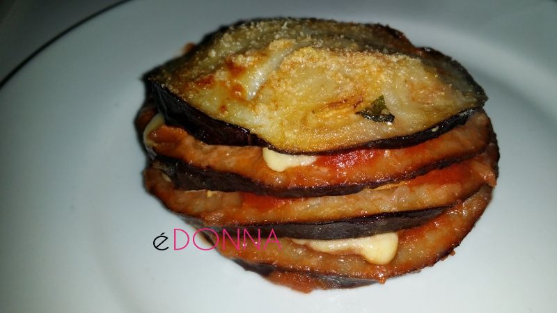 parmigiana di melanzane monoporzione