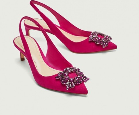 scarpe fucsia zara